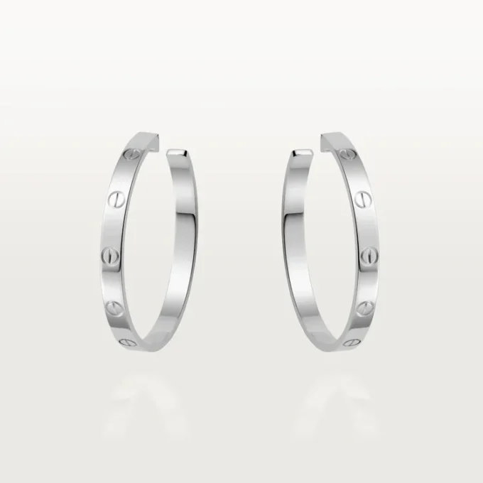 Σκουλαρίκια Love – Λευκόχρυσο – Cartier Σκουλαρίκια Love – Λευκόχρυσο – Cartier
