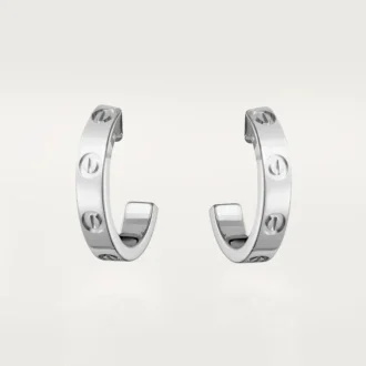 Σκουλαρίκια Love – Λευκόχρυσο – Cartier