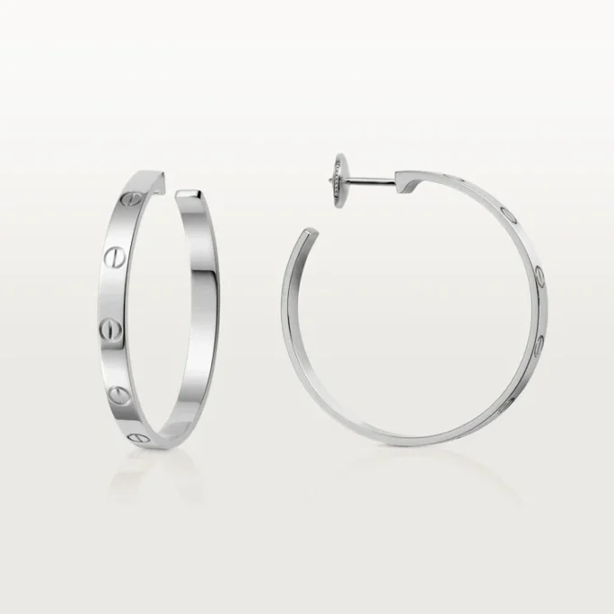 Σκουλαρίκια Love – Λευκόχρυσο – Cartier Σκουλαρίκια Love – Λευκόχρυσο – Cartier