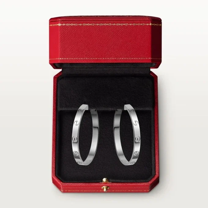 Σκουλαρίκια Love – Λευκόχρυσο – Cartier Σκουλαρίκια Love – Λευκόχρυσο – Cartier
