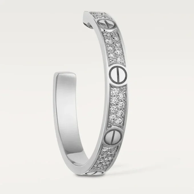 Σκουλαρίκια Love – Λευκόχρυσο, Διαμάντι – Cartier Σκουλαρίκια Love – Λευκόχρυσο, Διαμάντι – Cartier