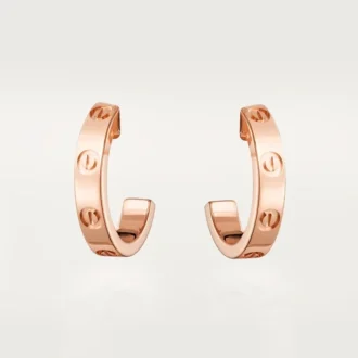 Σκουλαρίκια Love – Ροζ χρυσός – Cartier Σκουλαρίκια Love – Ροζ χρυσός – Cartier