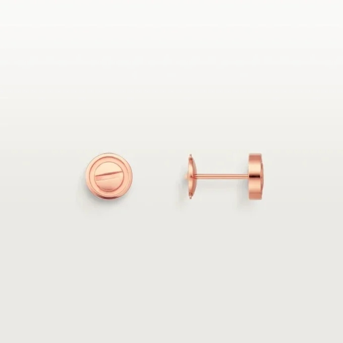 Σκουλαρίκια Love – Ροζ χρυσός – Cartier
