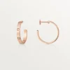 Σκουλαρίκια Love – Ροζ χρυσός, διαμάντια – Cartier