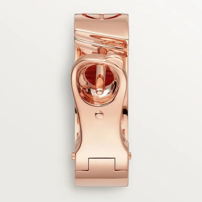 Σκουλαρίκια Love – Ροζ χρυσός, διαμάντια – Cartier