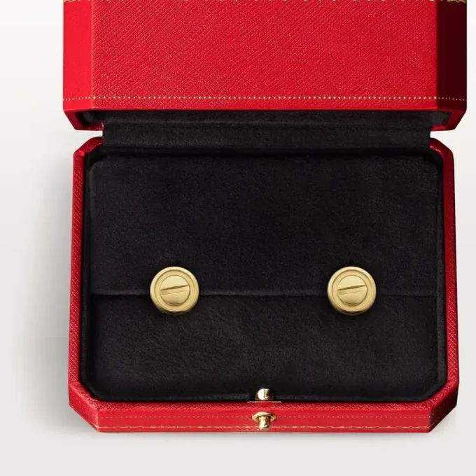 Σκουλαρίκια Love σε κίτρινο χρυσό | Cartier Us
