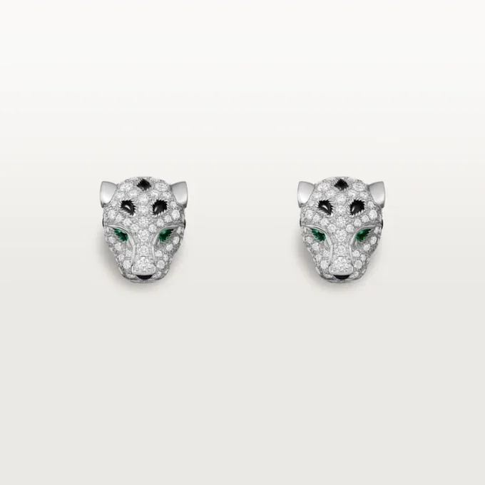 Σκουλαρίκια Panthere De Cartier, με πάβ