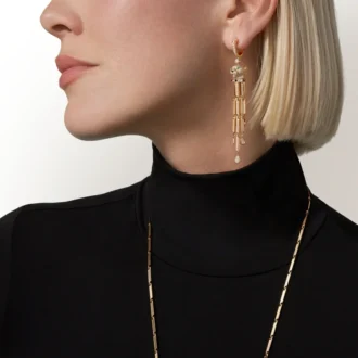 Σκουλαρίκια Panthere De Cartier, με πάβ