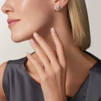 Σκουλαρίκια Panthere De Cartier, με πάβ