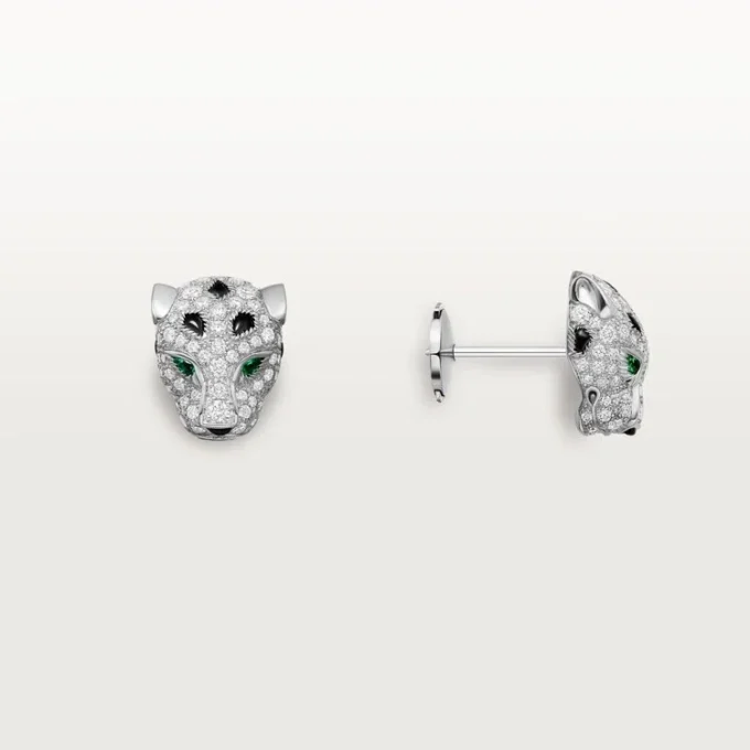 Σκουλαρίκια Panthere De Cartier, με πάβ