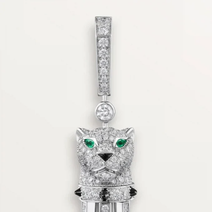 Σκουλαρίκια Panthere De Cartier, με πάβ