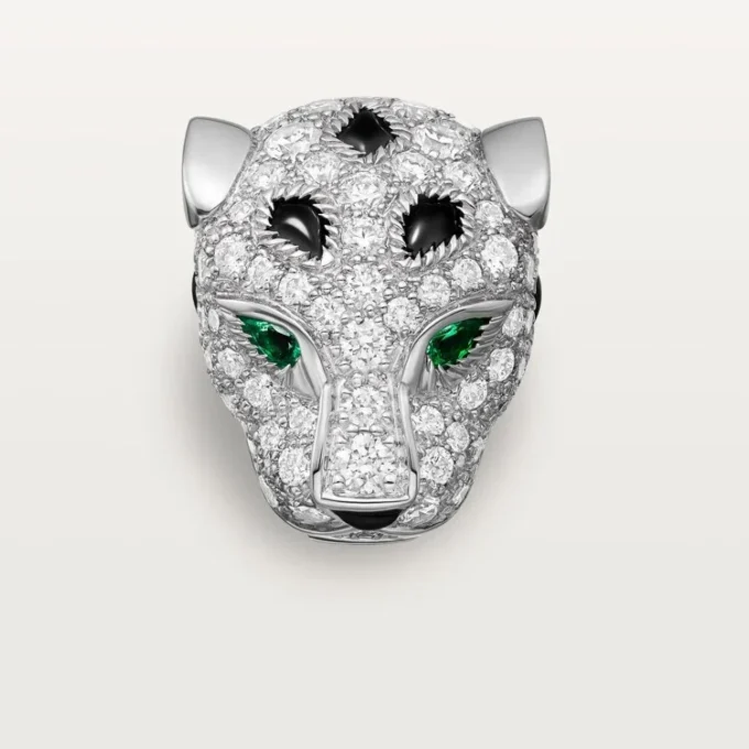 Σκουλαρίκια Panthere De Cartier, με πάβ
