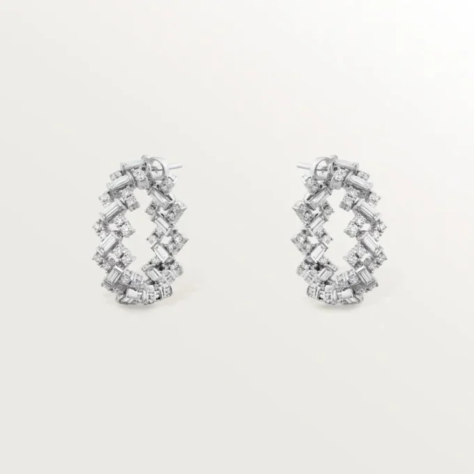 Σκουλαρίκια Reflection De Cartier, Διαμάντια