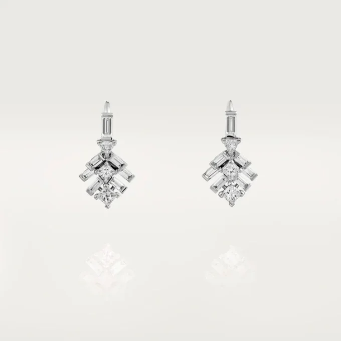 Σκουλαρίκια Reflection De Cartier – Λευκόχρυσο, Διαμάντια – Cartier Σκουλαρίκια Reflection De Cartier – Λευκόχρυσο, Διαμάντια – Cartier
