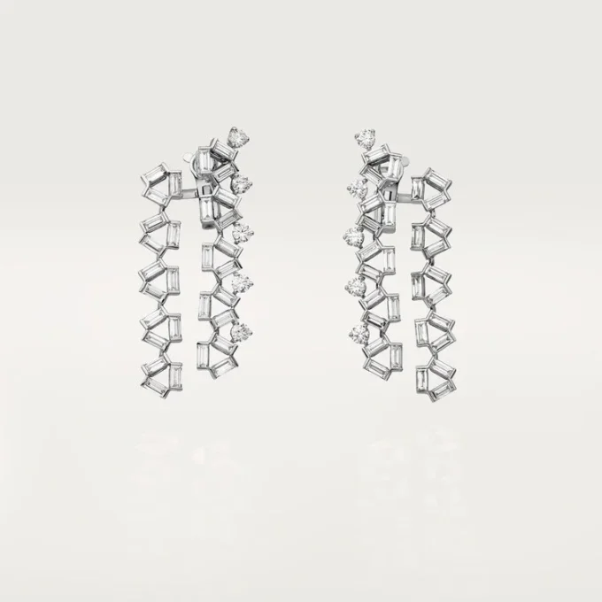Σκουλαρίκια Reflection De Cartier – Λευκόχρυσο, Διαμάντια – Cartier Σκουλαρίκια Reflection De Cartier – Λευκόχρυσο, Διαμάντια – Cartier