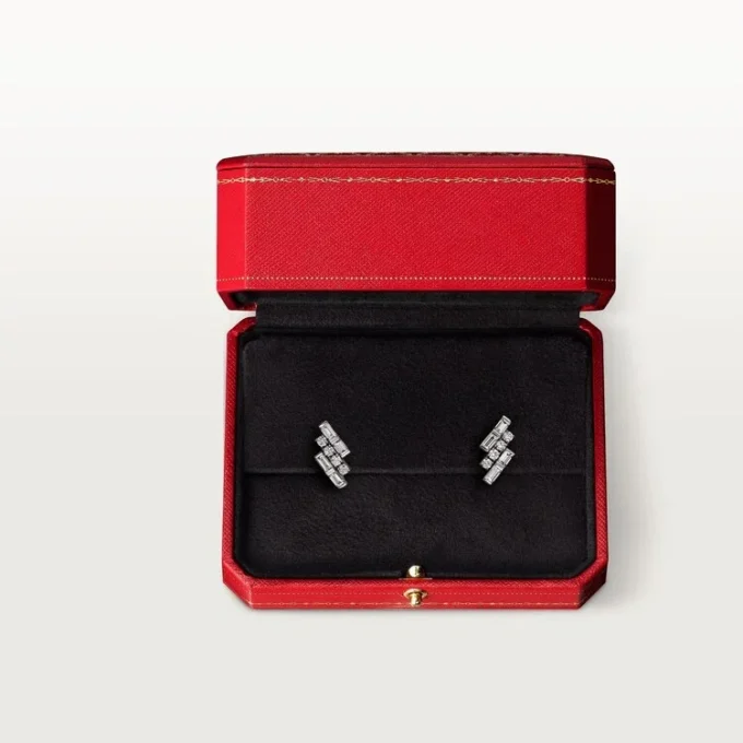 Σκουλαρίκια Reflection De Cartier – Λευκόχρυσο, Διαμάντια – Cartier Σκουλαρίκια Reflection De Cartier – Λευκόχρυσο, Διαμάντια – Cartier