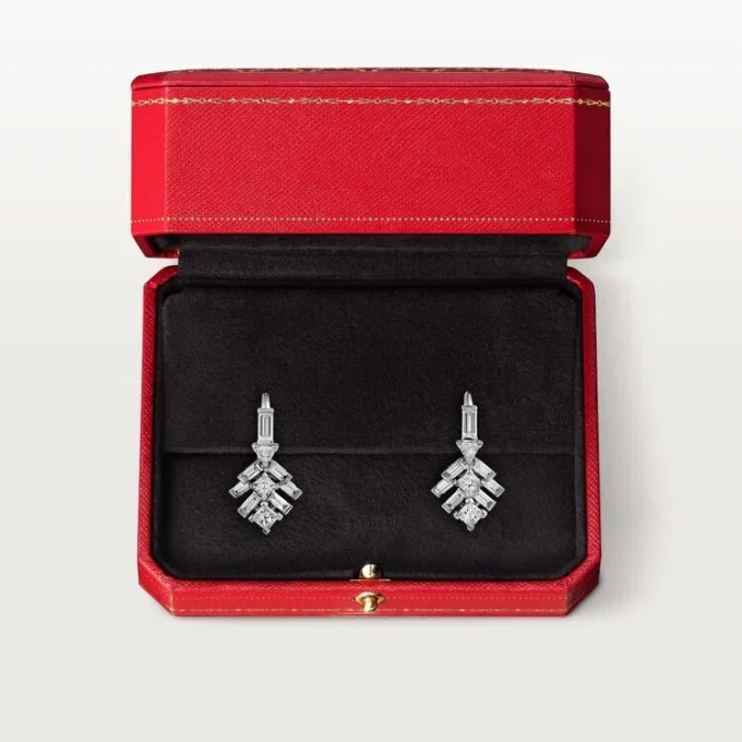 Σκουλαρίκια Reflection De Cartier – Λευκόχρυσο, Διαμάντια – Cartier Σκουλαρίκια Reflection De Cartier – Λευκόχρυσο, Διαμάντια – Cartier