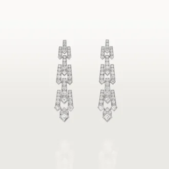 Σκουλαρίκια της συλλογής Diamond, Διαμάντια