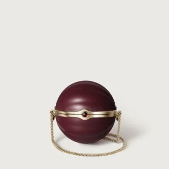Στρογγυλή τσάντα με μοτίβο Gadroon, Cartier Soir