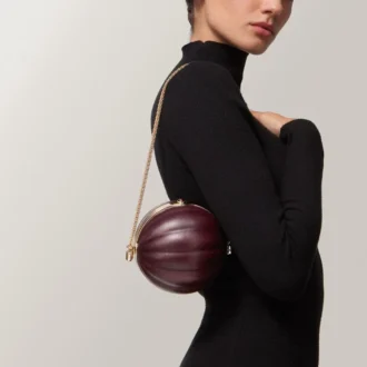 Στρογγυλή τσάντα με μοτίβο Gadroon, Cartier Soir