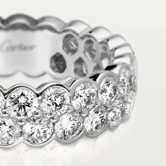 Βέρα Broderie De Cartier – Λευκόχρυσο, Διαμάντια – Cartier Βέρα Broderie De Cartier – Λευκόχρυσο, Διαμάντια – Cartier