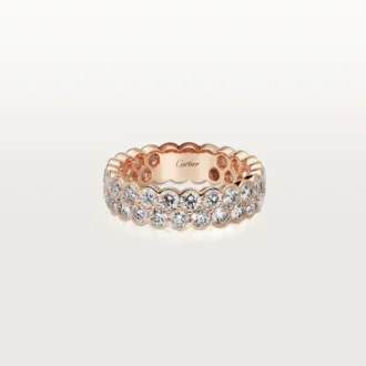 Βέρα Broderie De Cartier – Ροζ χρυσός, διαμάντια – Cartier
