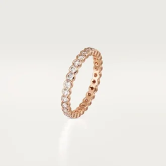 Βέρα Broderie De Cartier – Ροζ χρυσός, διαμάντια – Cartier