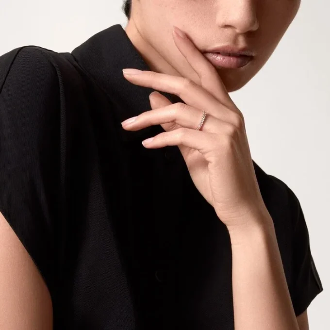 Βέρα Broderie De Cartier – Ροζ χρυσός, διαμάντια – Cartier Βέρα Broderie De Cartier – Ροζ χρυσός, διαμάντια – Cartier