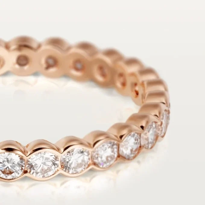 Βέρα Broderie De Cartier – Ροζ χρυσός, διαμάντια – Cartier Βέρα Broderie De Cartier – Ροζ χρυσός, διαμάντια – Cartier