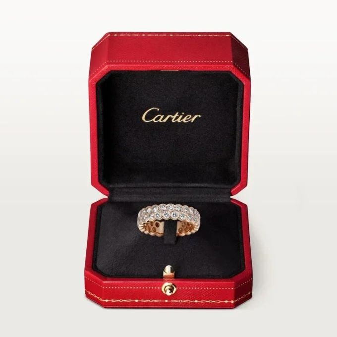 Βέρα Broderie De Cartier – Ροζ χρυσός, διαμάντια – Cartier Βέρα Broderie De Cartier – Ροζ χρυσός, διαμάντια – Cartier