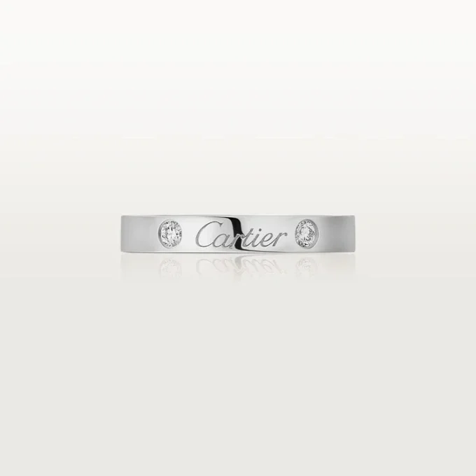 Βέρα C De Cartier – Πλατίνα, Διαμάντια – Cartier Βέρα C De Cartier – Πλατίνα, Διαμάντια – Cartier