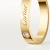 Βέρα C De Cartier, πλάτος 3 mm, 1 διαμάντι Βέρα C De Cartier, πλάτος 3 mm, 1 διαμάντι