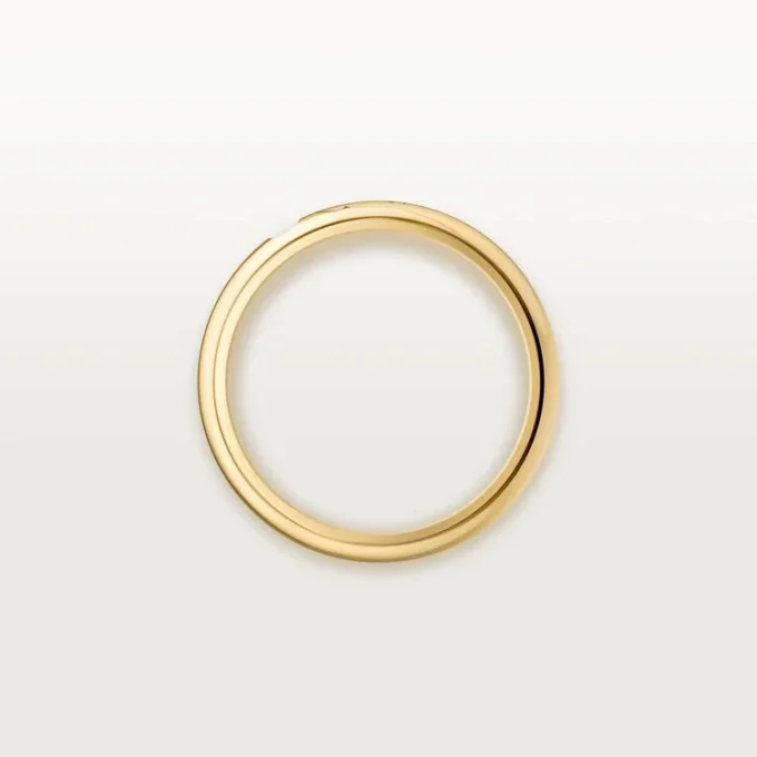 Βέρα C De Cartier, πλάτος 3 mm, 1 διαμάντι Βέρα C De Cartier, πλάτος 3 mm, 1 διαμάντι