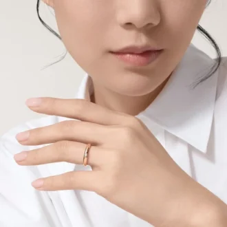 Βέρα C De Cartier – Ροζ χρυσός, διαμάντι – Cartier