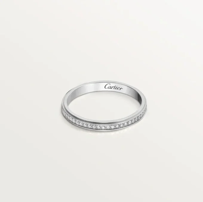 Βέρα Cartier D’amour – Πλατίνα, Διαμάντια – Cartier