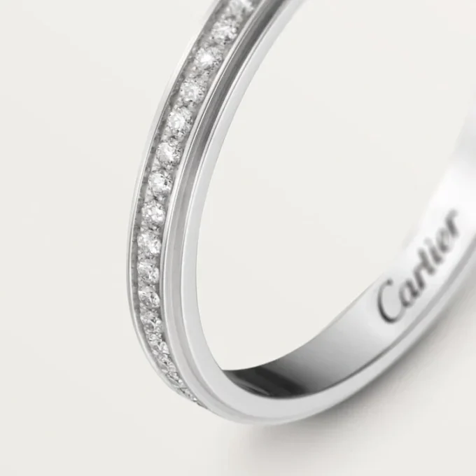 Βέρα Cartier D’amour – Πλατίνα, Διαμάντια – Cartier