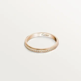 Βέρα Cartier D’amour – Ροζ χρυσός, διαμάντια – Cartier