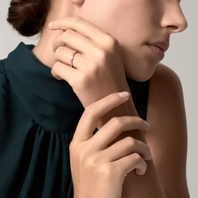 Βέρα Cartier D’amour – Ροζ χρυσός, διαμάντια – Cartier