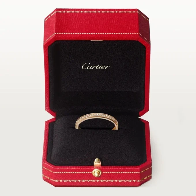 Βέρα Cartier D’amour – Ροζ χρυσός, διαμάντια – Cartier