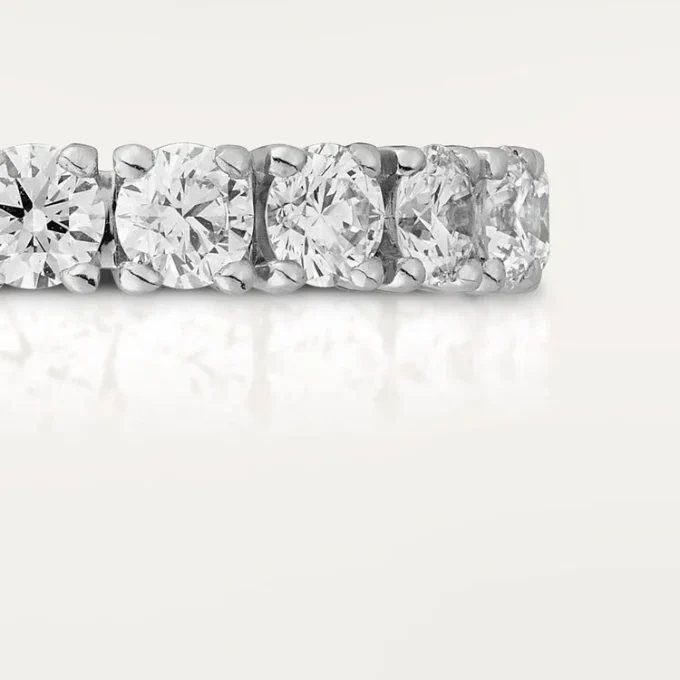Βέρα Cartier Destinee, πλάτος 4,1 mm, με διαμάντια Βέρα Cartier Destinee, πλάτος 4,1 mm, με διαμάντια