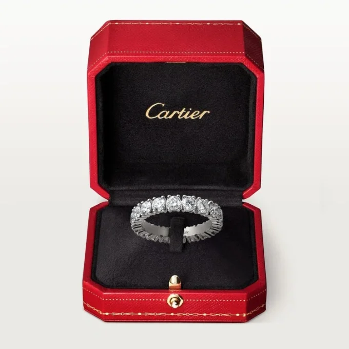 Βέρα Cartier Destinee, πλάτος 4,1 mm, με διαμάντια Βέρα Cartier Destinee, πλάτος 4,1 mm, με διαμάντια