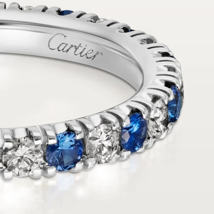 Βέρα Etincelle De Cartier – Πλατίνα, Ζαφείρια, Διαμάντια – Cartier