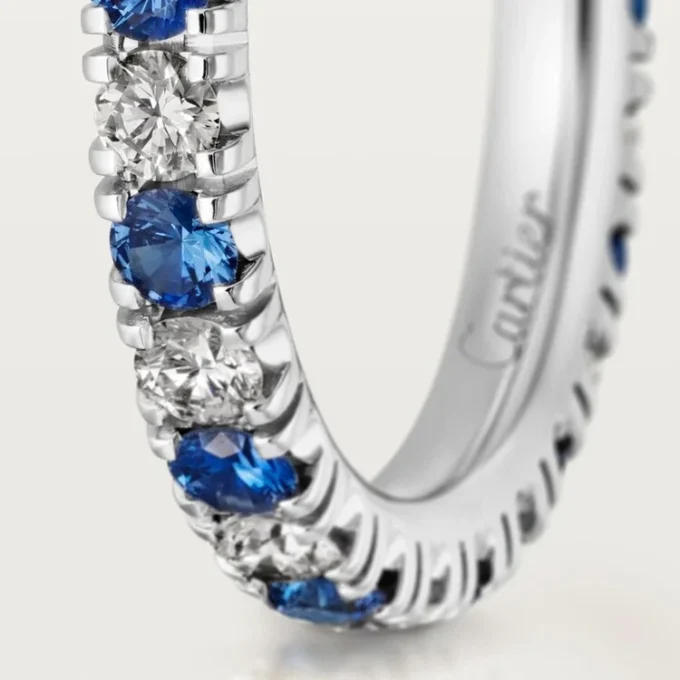 Βέρα Etincelle De Cartier – Πλατίνα, Ζαφείρια, Διαμάντια – Cartier
