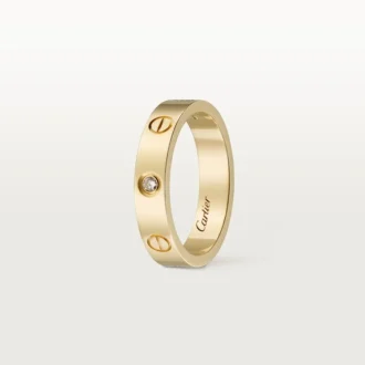 Βέρα Love, 1 διαμάντι – Κίτρινο χρυσό, Διαμάντι – Cartier