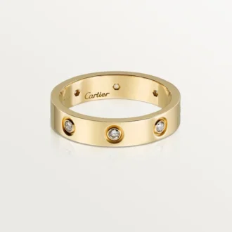 Βέρα Love, 8 διαμάντια – Κίτρινο χρυσό, Διαμάντια – Cartier