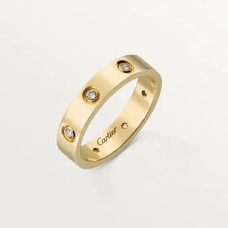 Βέρα Love, 8 διαμάντια – Κίτρινο χρυσό, Διαμάντια – Cartier