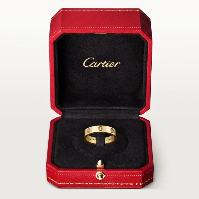 Βέρα Love, 8 διαμάντια – Κίτρινο χρυσό, Διαμάντια – Cartier Βέρα Love, 8 διαμάντια – Κίτρινο χρυσό, Διαμάντια – Cartier