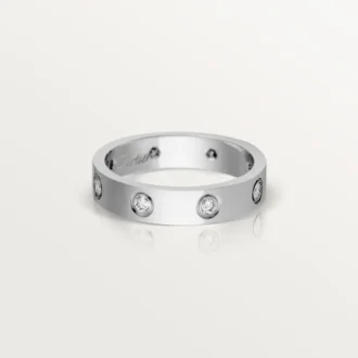 Βέρα Love, 8 διαμάντια – Λευκόχρυσο, Διαμάντια – Cartier