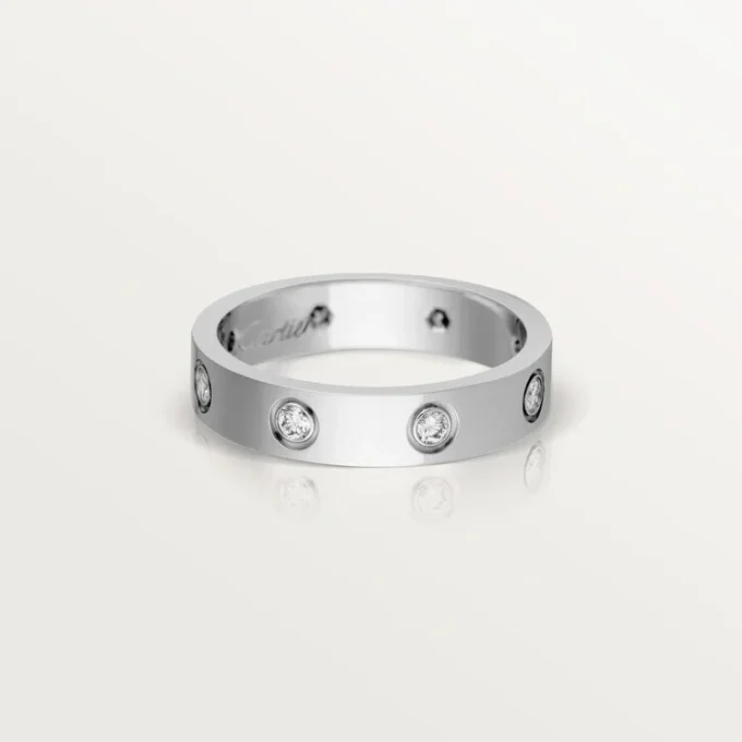 Βέρα Love, 8 διαμάντια – Λευκόχρυσο, Διαμάντια – Cartier Βέρα Love, 8 διαμάντια – Λευκόχρυσο, Διαμάντια – Cartier