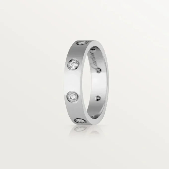 Βέρα Love, 8 διαμάντια – Λευκόχρυσο, Διαμάντια – Cartier Βέρα Love, 8 διαμάντια – Λευκόχρυσο, Διαμάντια – Cartier